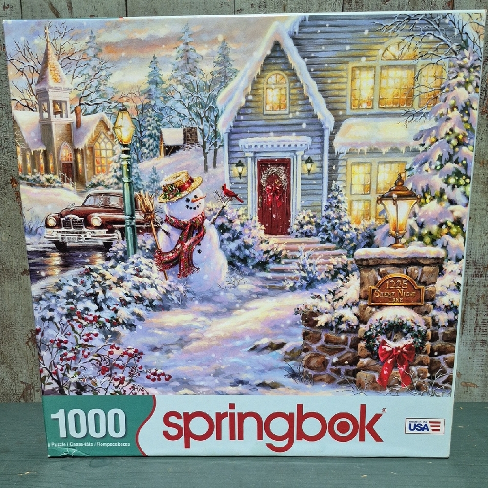 Springbok Winter Wonderland 1000-Piece Puzzle